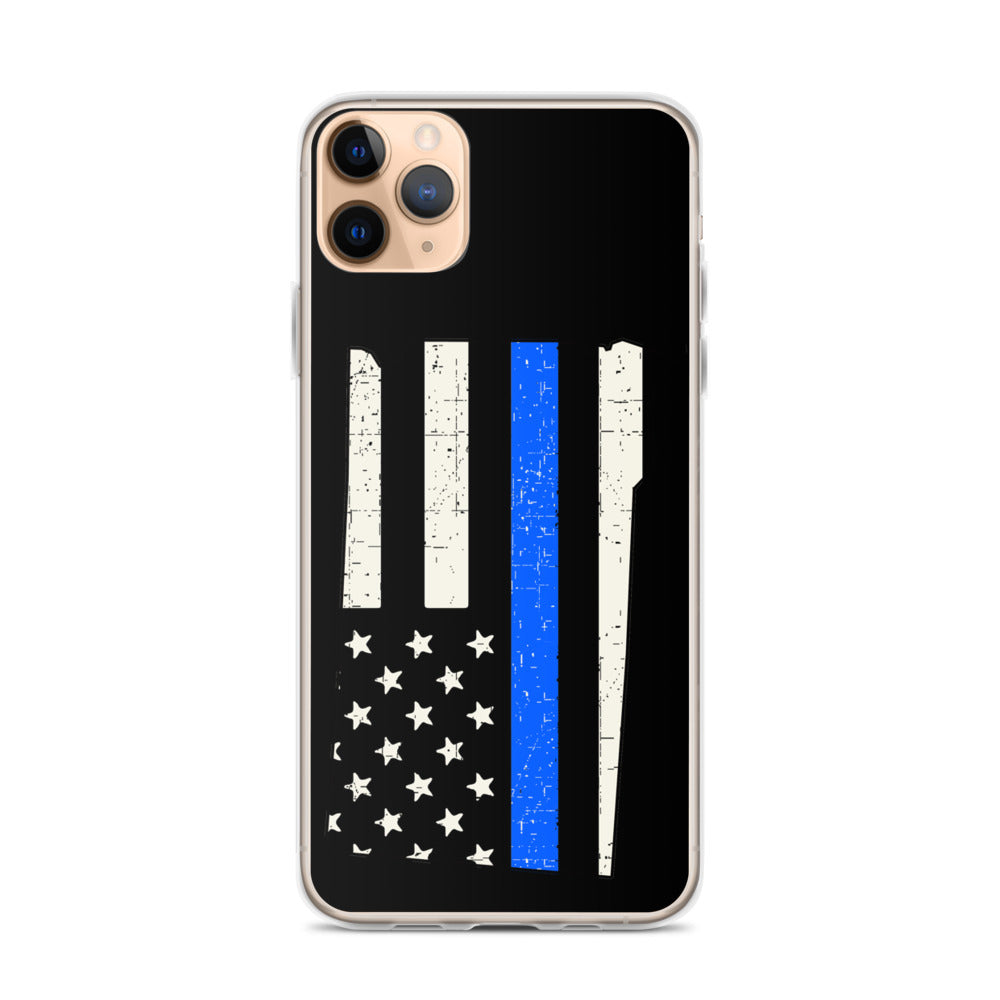 South Dakota Thin Blue Line iPhone Case