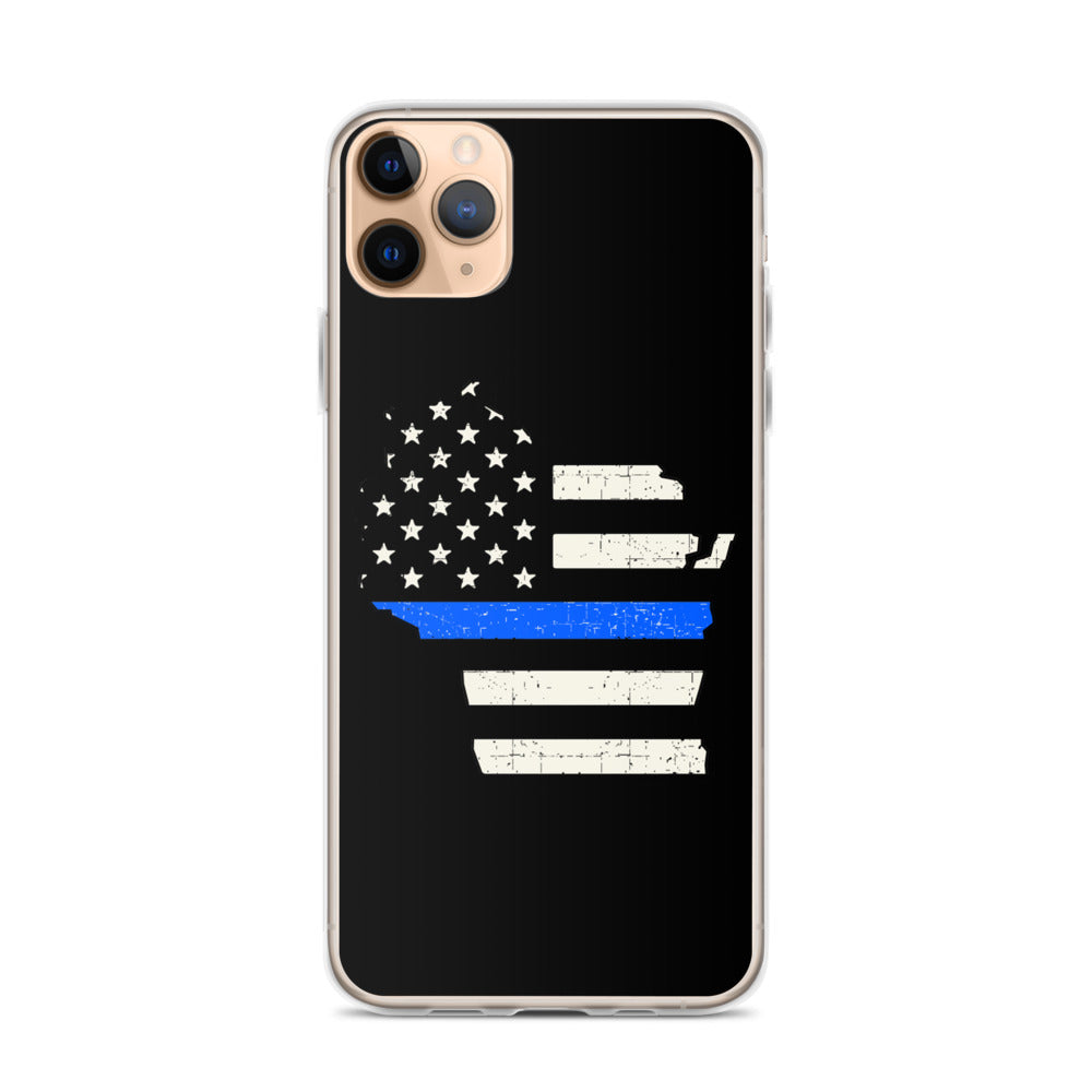 Wisconsin Thin Blue Line iPhone Case