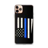 Wyoming Thin Blue Line iPhone Case