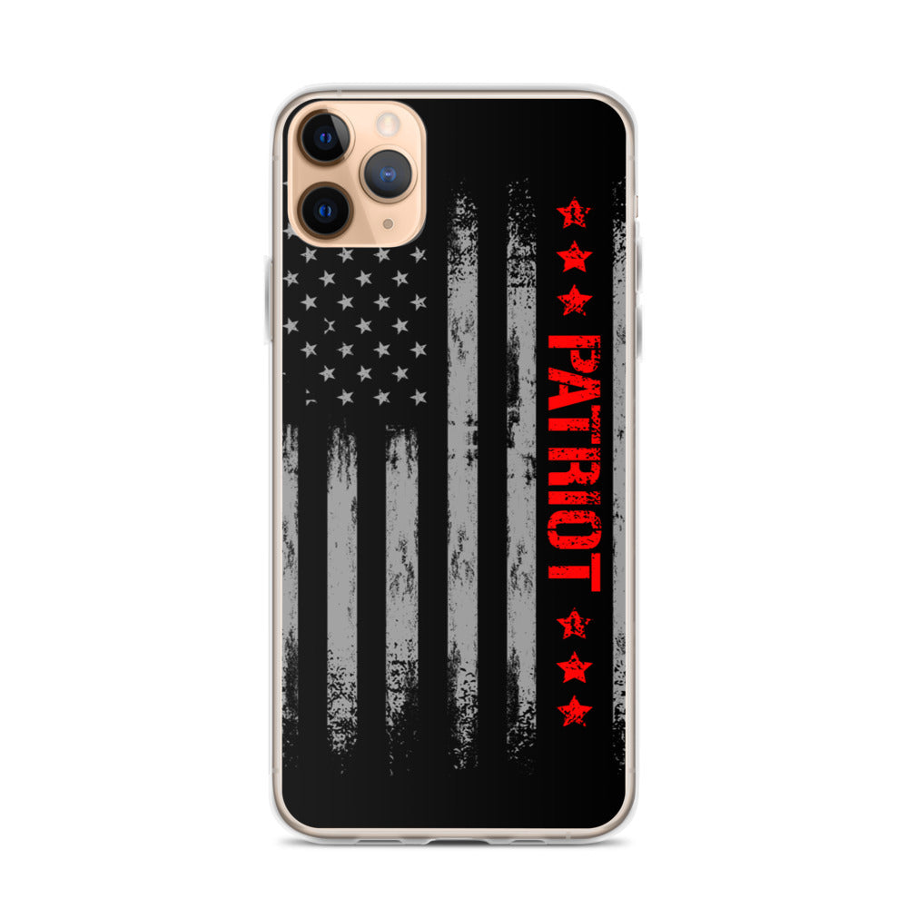 Patriot Worn Flag iPhone Case