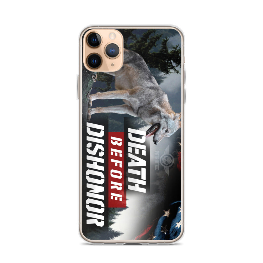 Death Before Dishonor iPhone Case