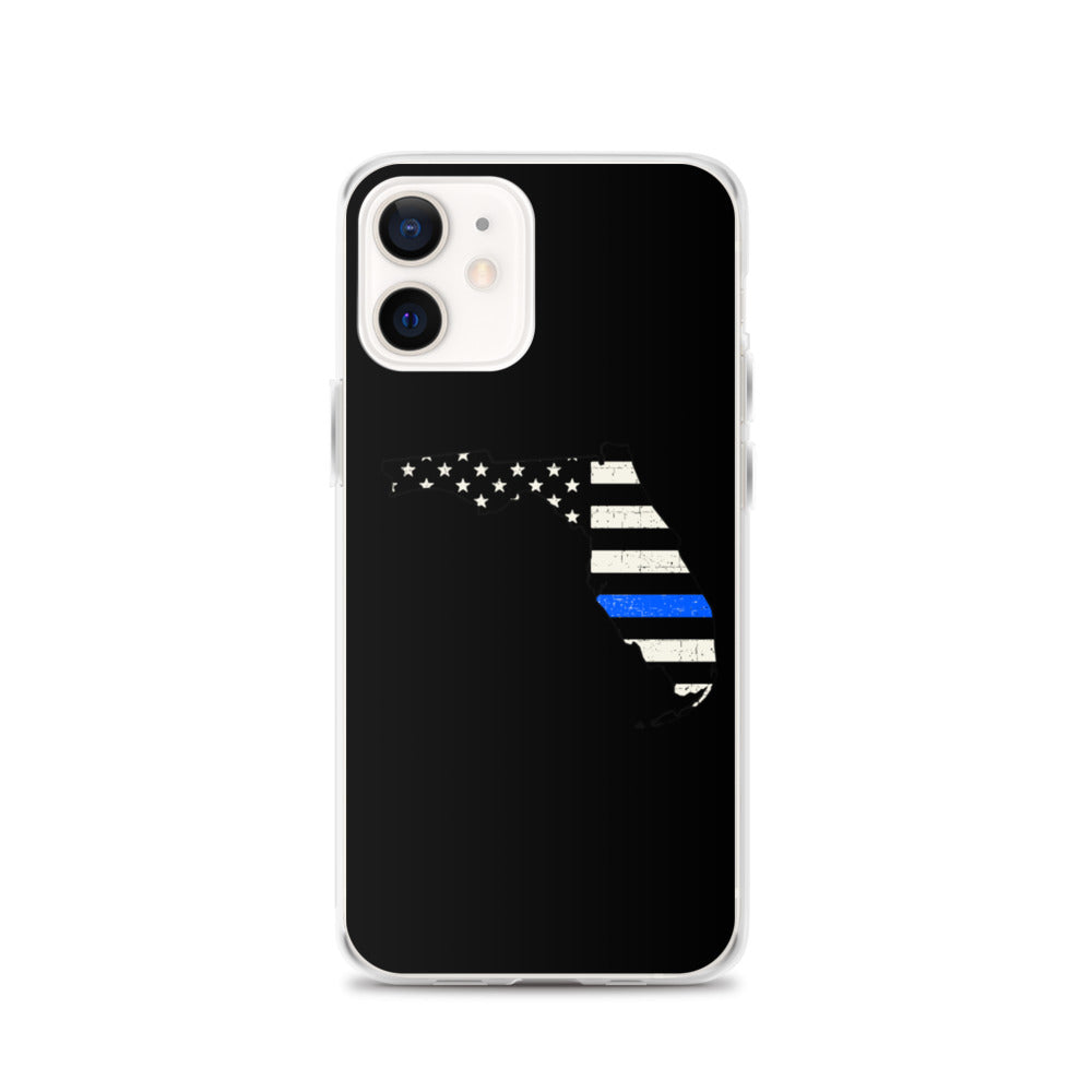 Florida State Thin Blue Line iPhone Case