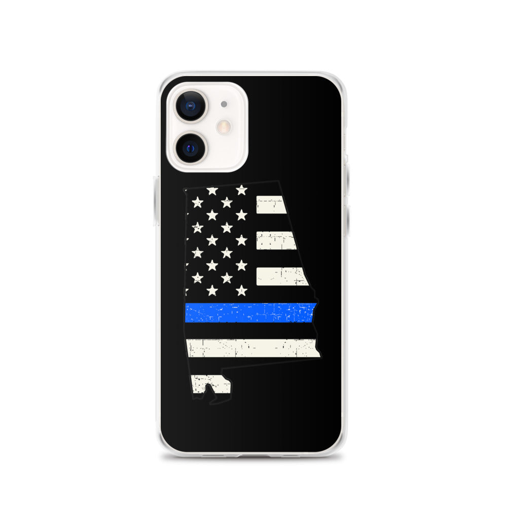 Alabama Thin Blue Line iPhone Case