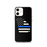 Georgia Thin Blue Line iPhone Case