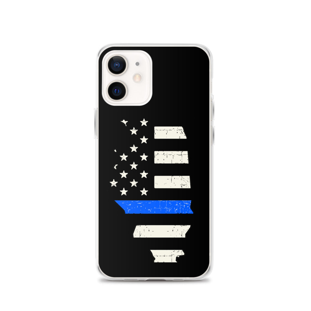 Illinois Thin Blue Line iPhone Case