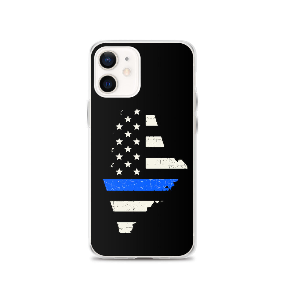 Maine Thin Blue Line iPhone Case