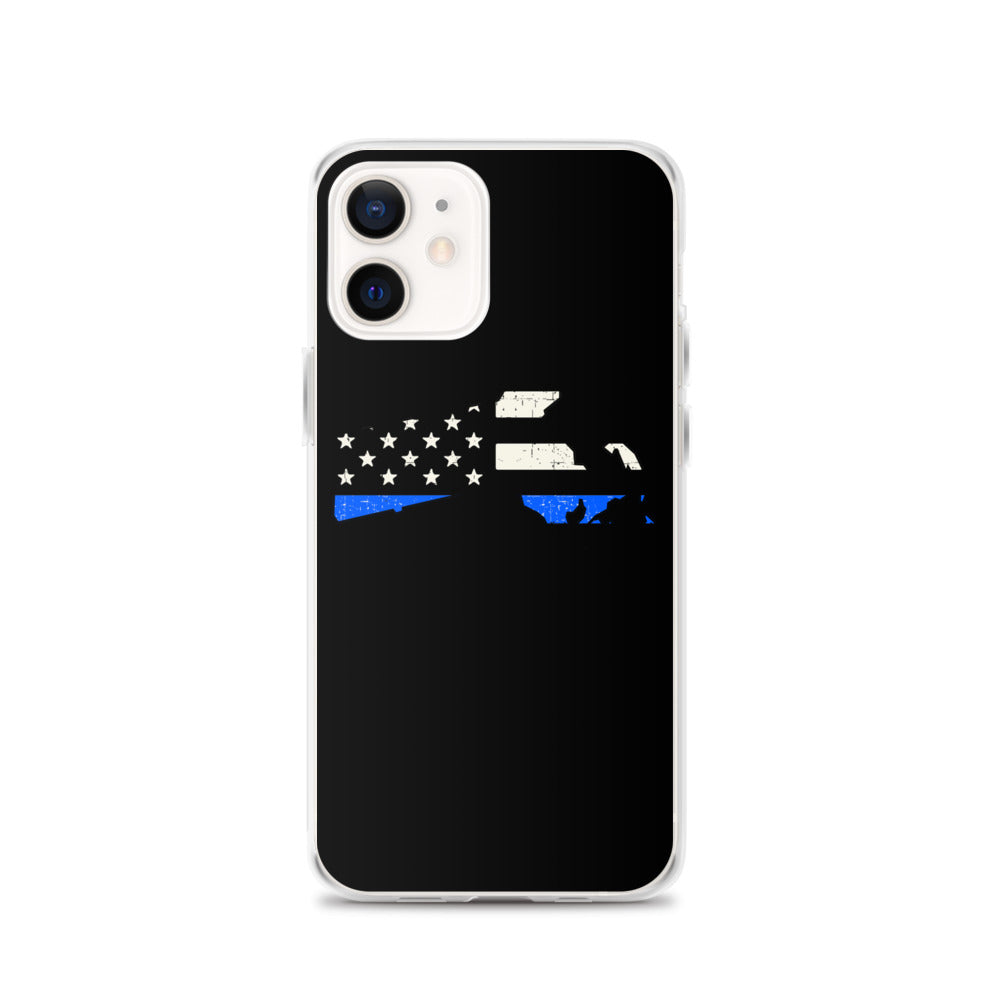 Massachusetts Thin Blue Line iPhone Case