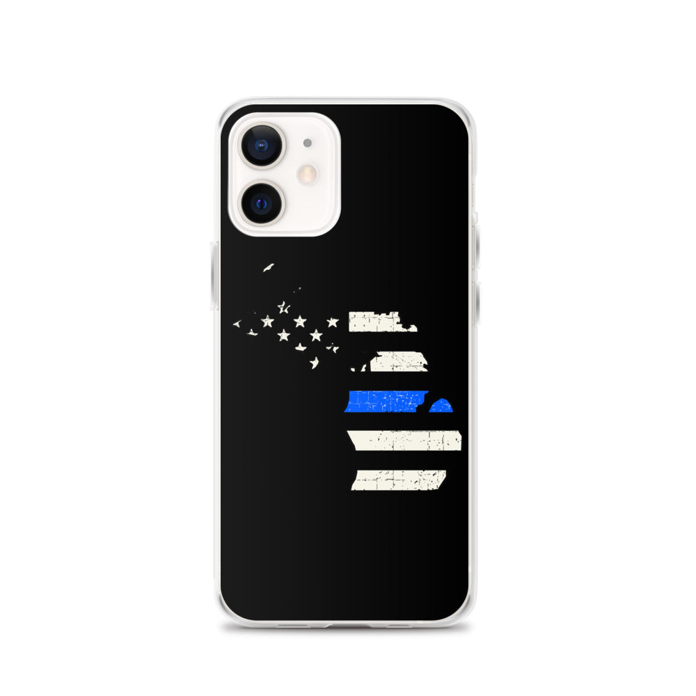 Michigan Thin Blue Line iPhone Case