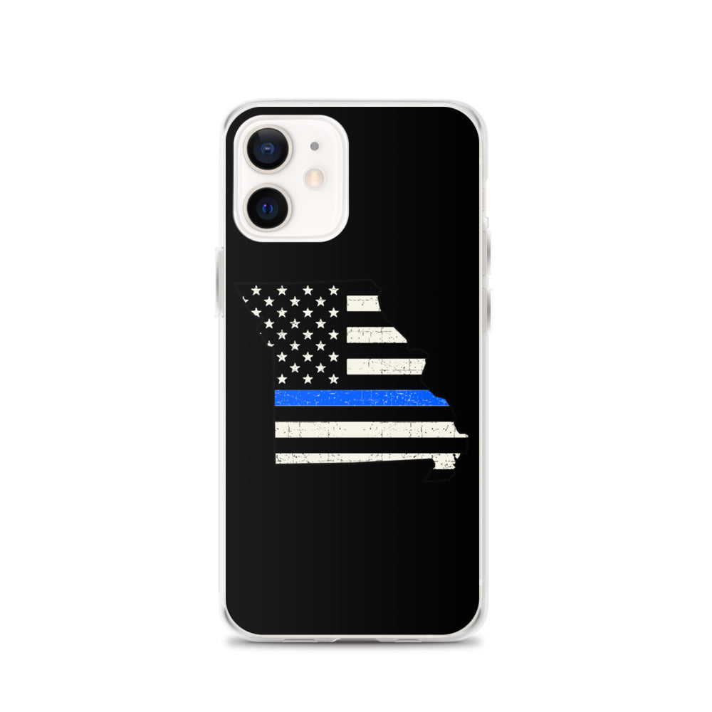 Missouri Thin Blue Line iPhone Case