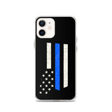 Montana Thin Blue Line iPhone Case