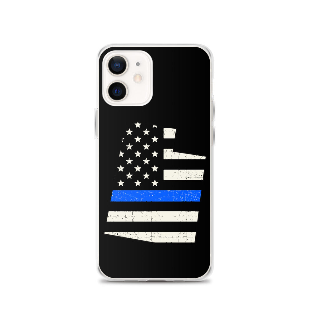 Utah Thin Blue Line iPhone Case