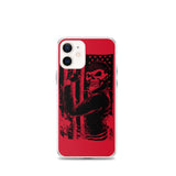 Flexin' Skull American Flag iPhone Case