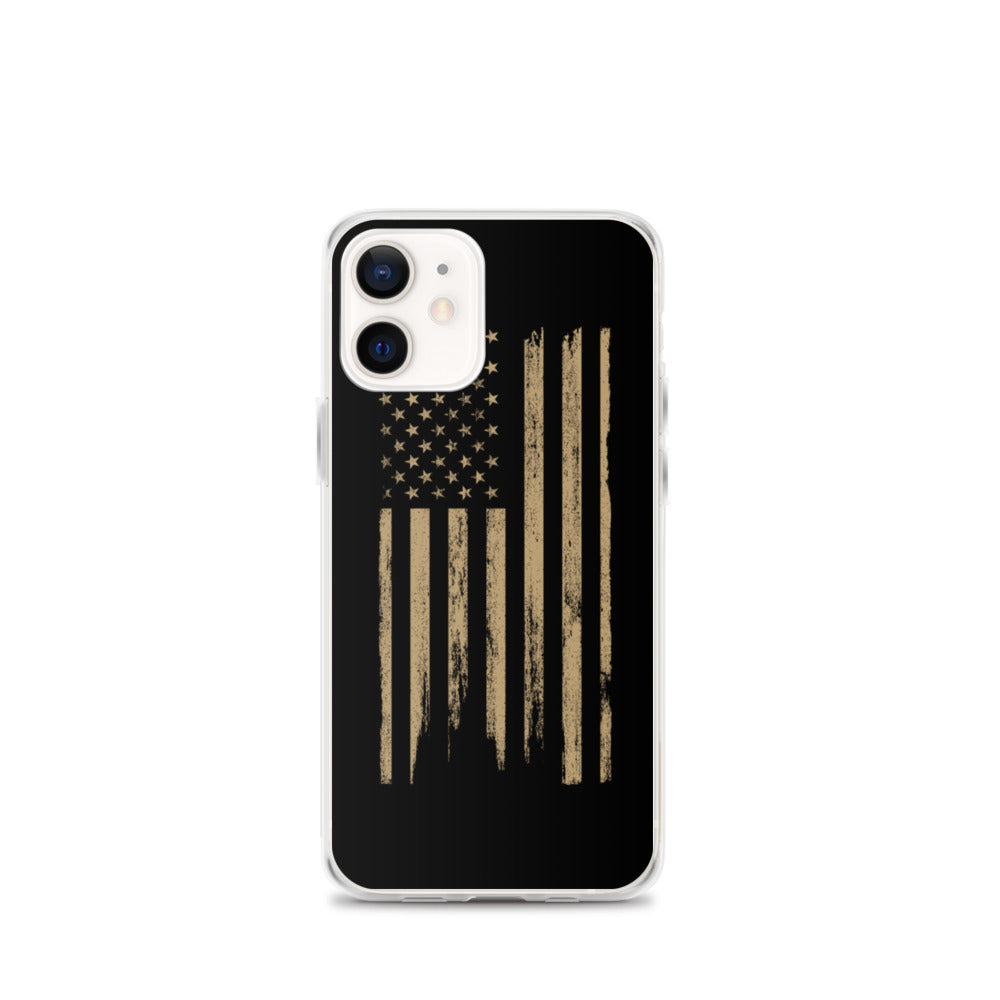  DAIZAG Case Compatible with iPhone 12 Mini Case, Dont Tread on  me Wood Grain American Flag case for iPhone 12 Mini Cases for Man Woman,  All-Round Protection Shockproof Scratches Case Cover 