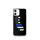 California State Thin Blue Line iPhone Case