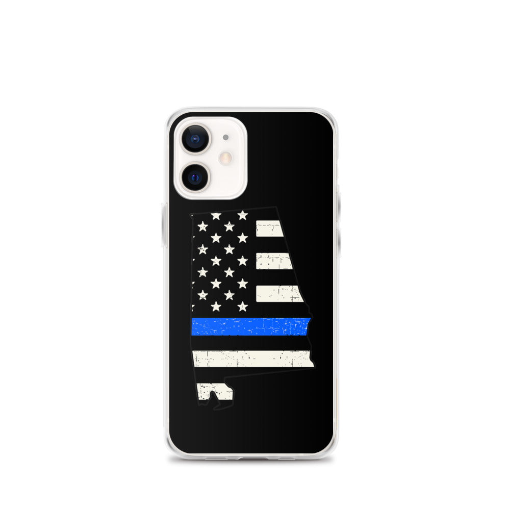 Alabama Thin Blue Line iPhone Case