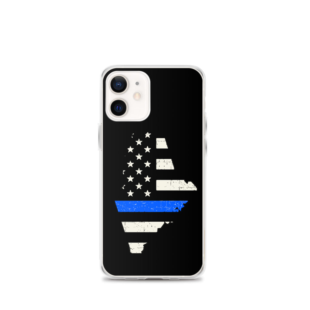 Maine Thin Blue Line iPhone Case