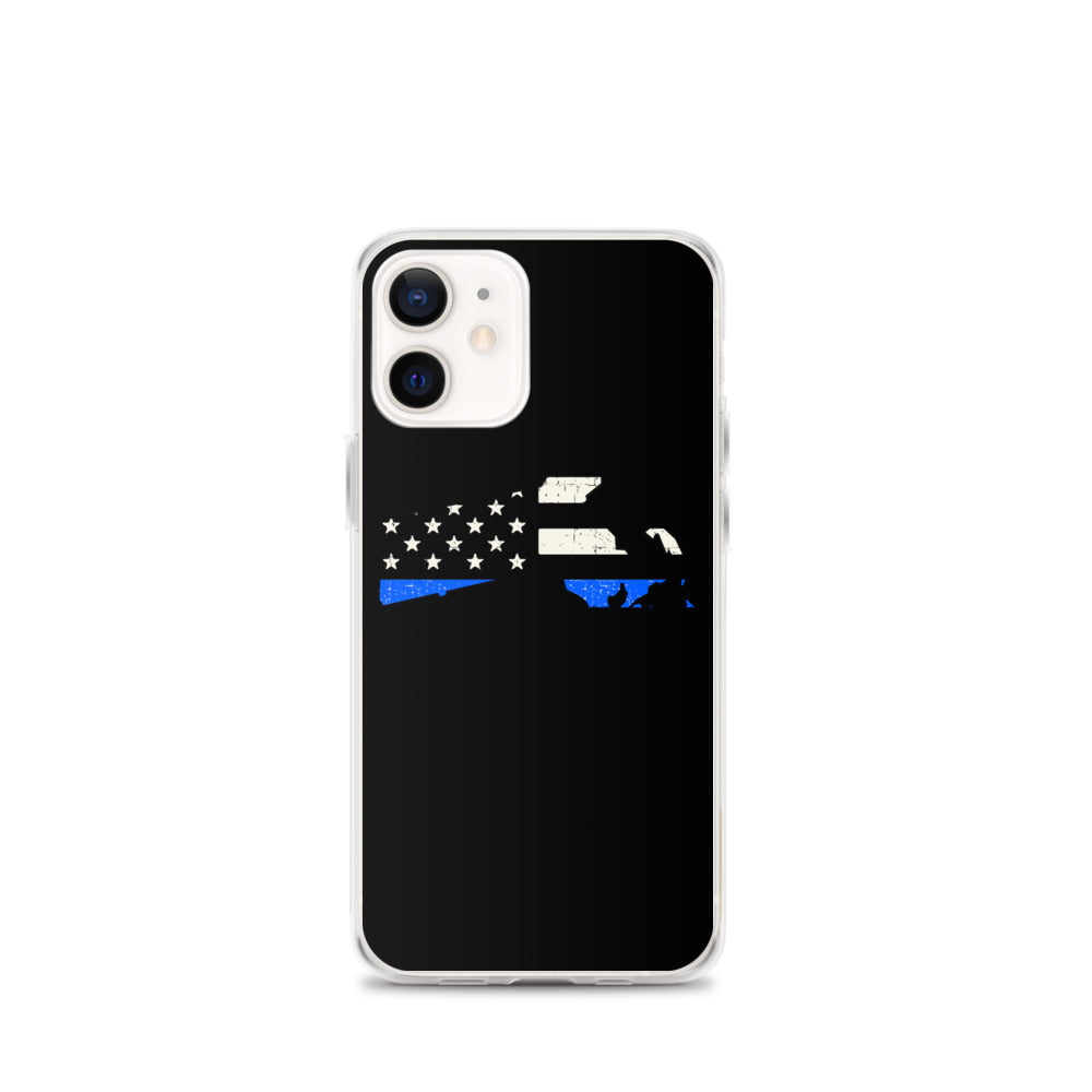 Massachusetts Thin Blue Line iPhone Case