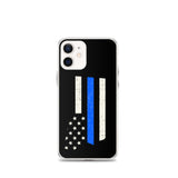 Montana Thin Blue Line iPhone Case