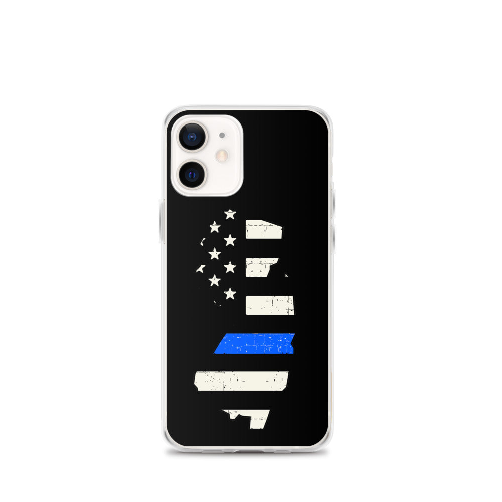 New Jersey Thin Blue Line iPhone Case