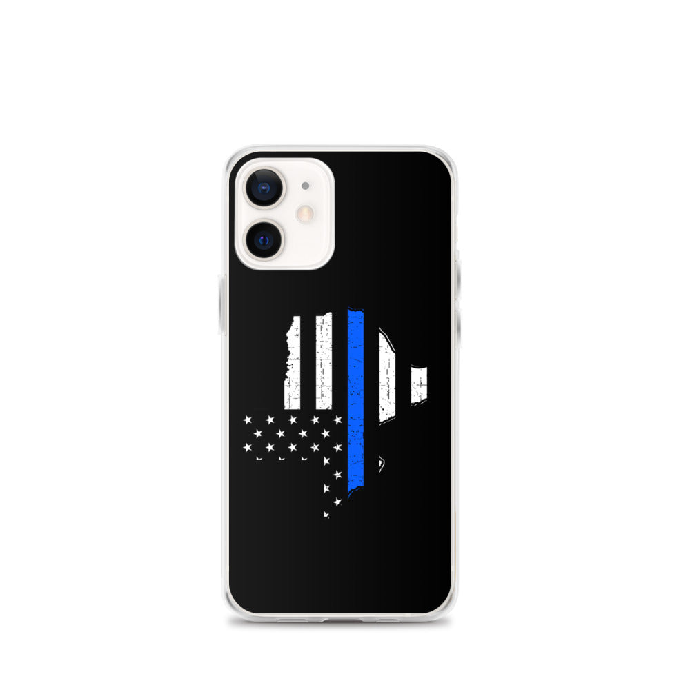 Texas Thin Blue Line iPhone Case