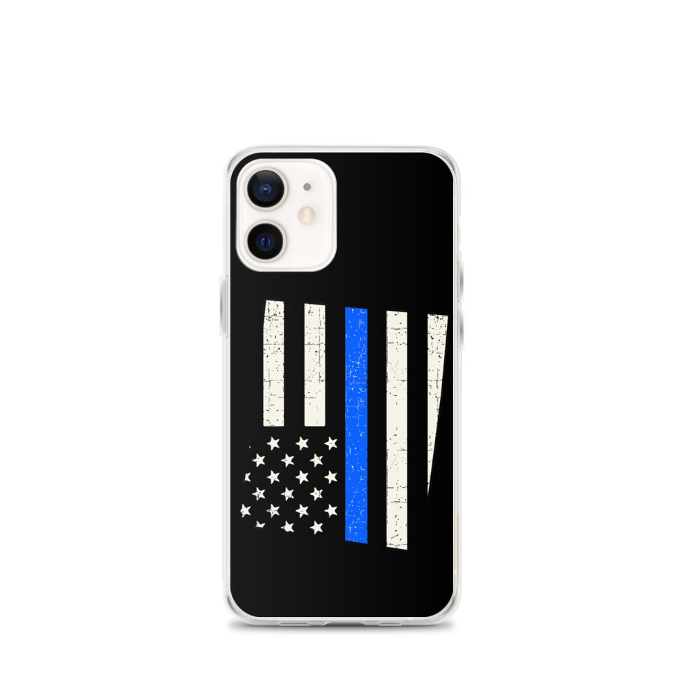 Wyoming Thin Blue Line iPhone Case