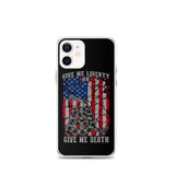 Give me Liberty/Death iPhone Case