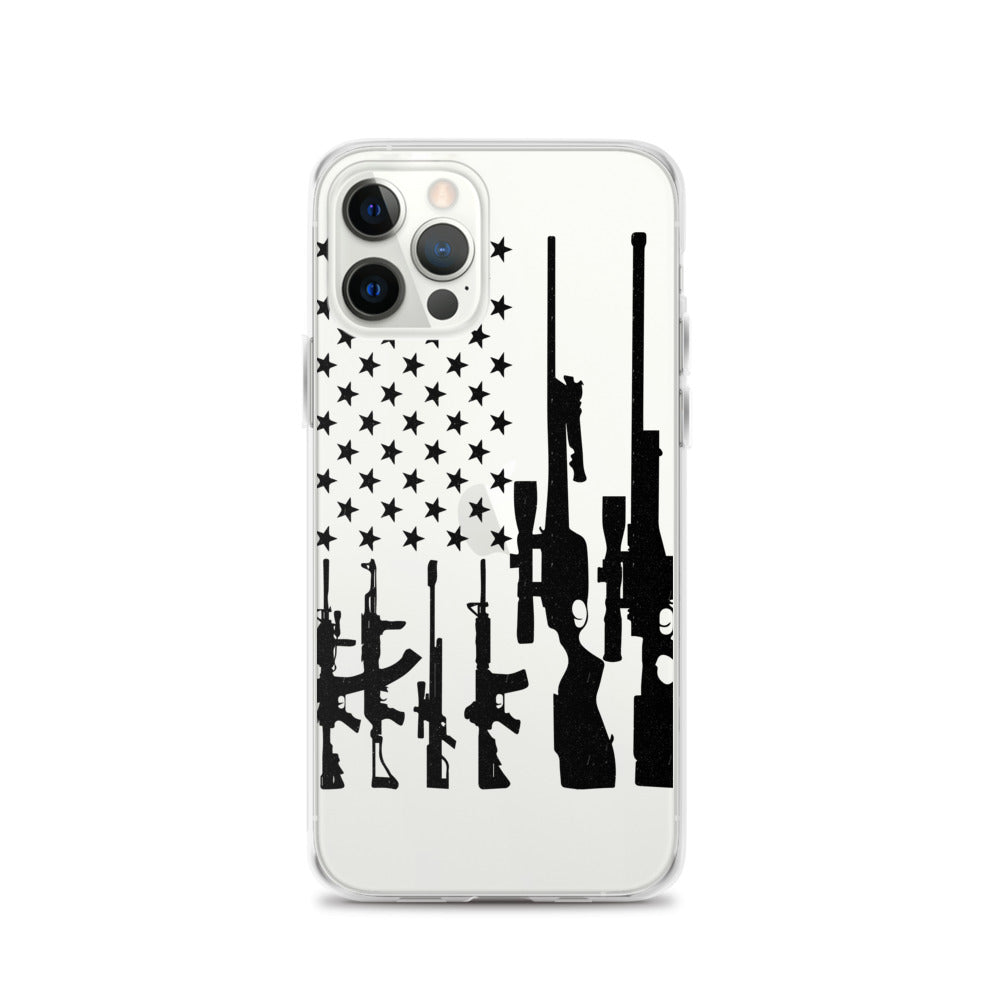 American Flag 2nd Amendment iPhone Case