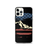 Worn Fallen Soldier Flag iPhone Case