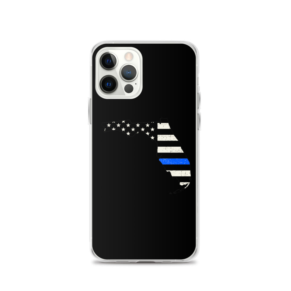 Florida State Thin Blue Line iPhone Case