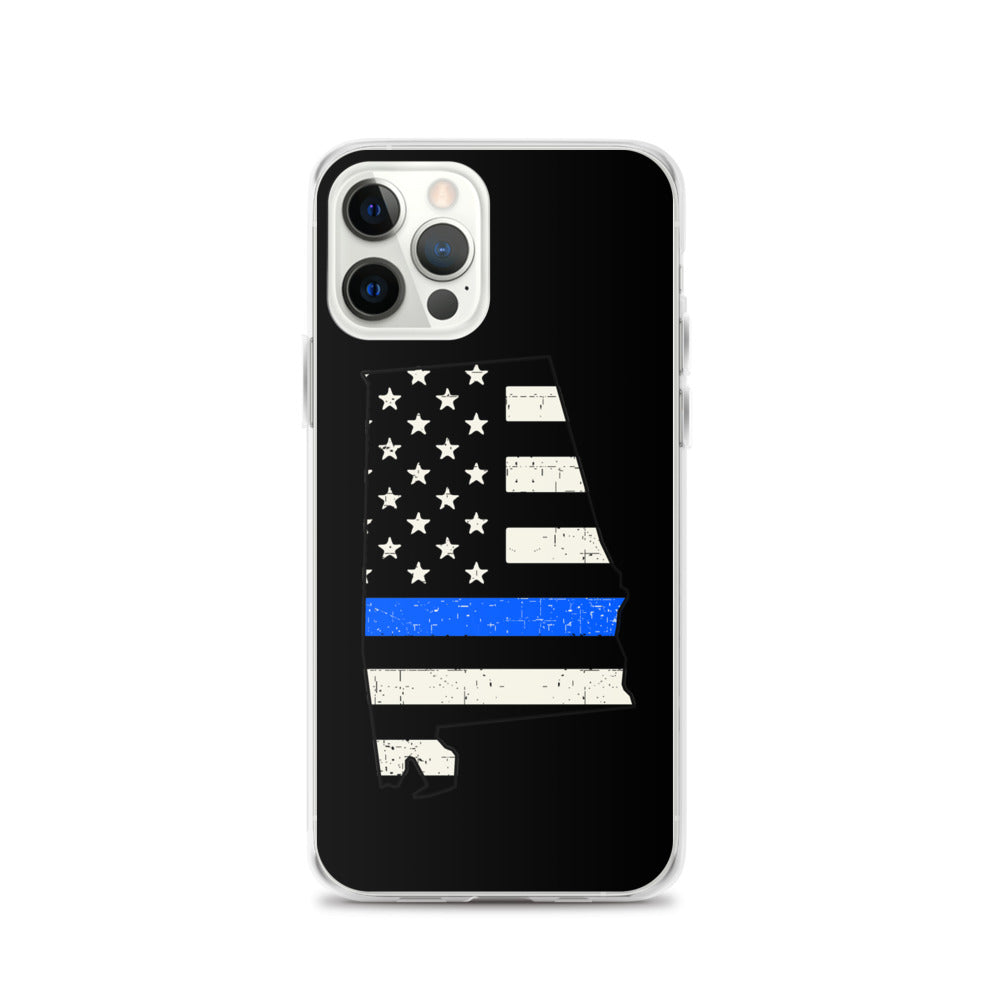 Alabama Thin Blue Line iPhone Case