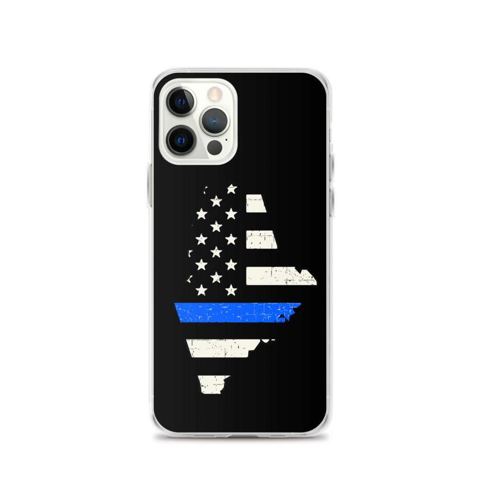 Maine Thin Blue Line iPhone Case