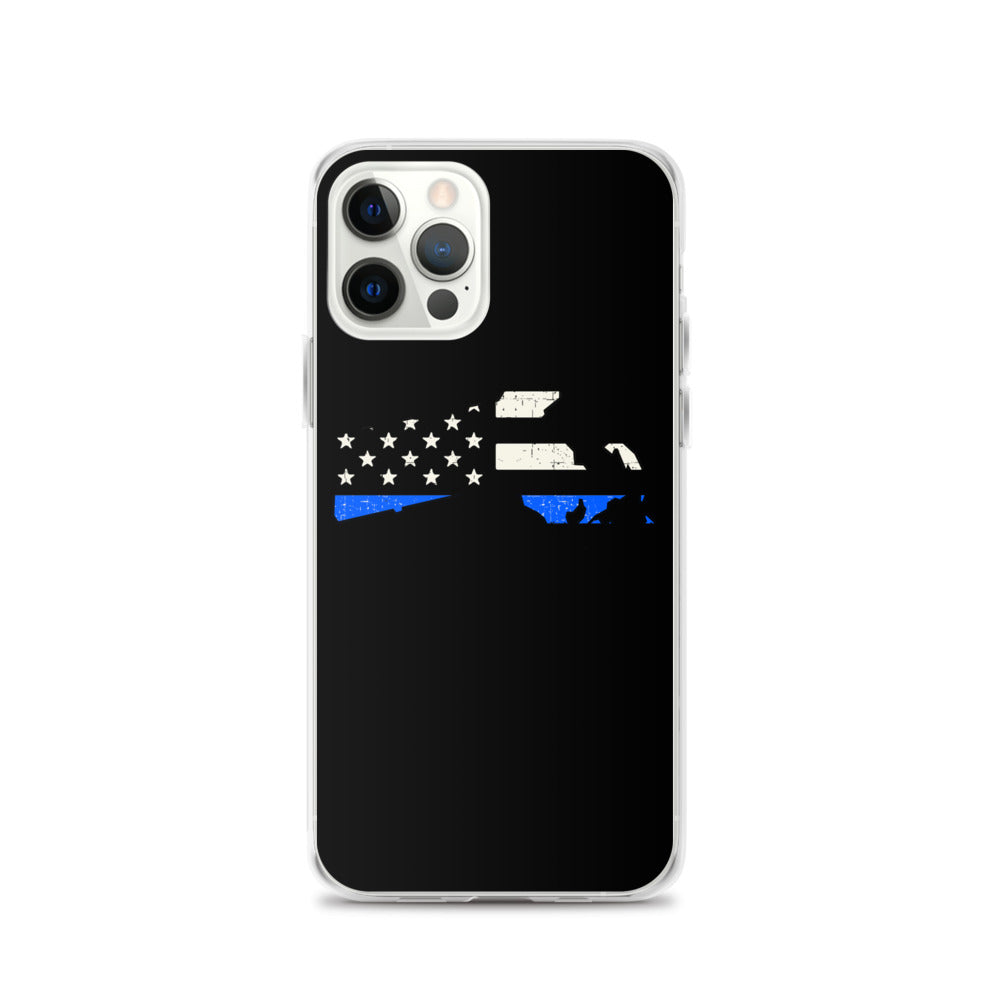 Massachusetts Thin Blue Line iPhone Case