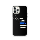 Michigan Thin Blue Line iPhone Case