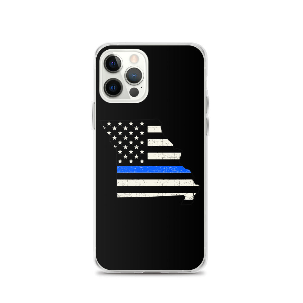 Missouri Thin Blue Line iPhone Case