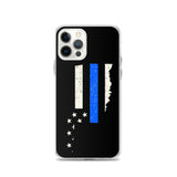 Oklahoma Thin Blue Line iPhone Case