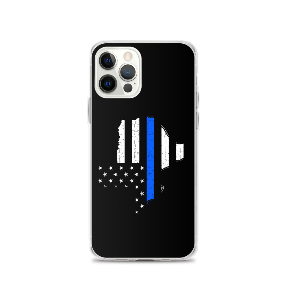 Texas Thin Blue Line iPhone Case