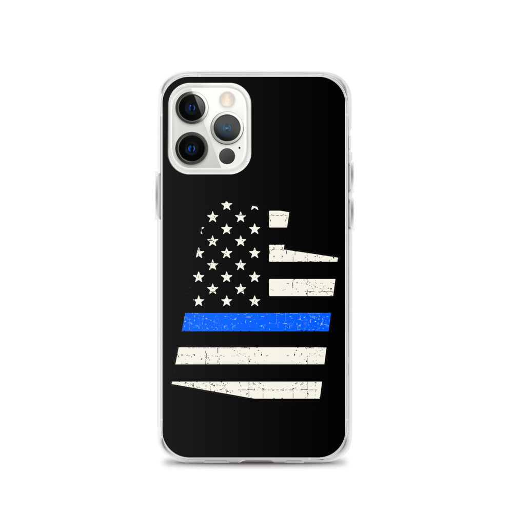 Utah Thin Blue Line iPhone Case