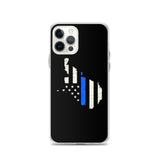 West Virginia Thin Blue Line iPhone Case