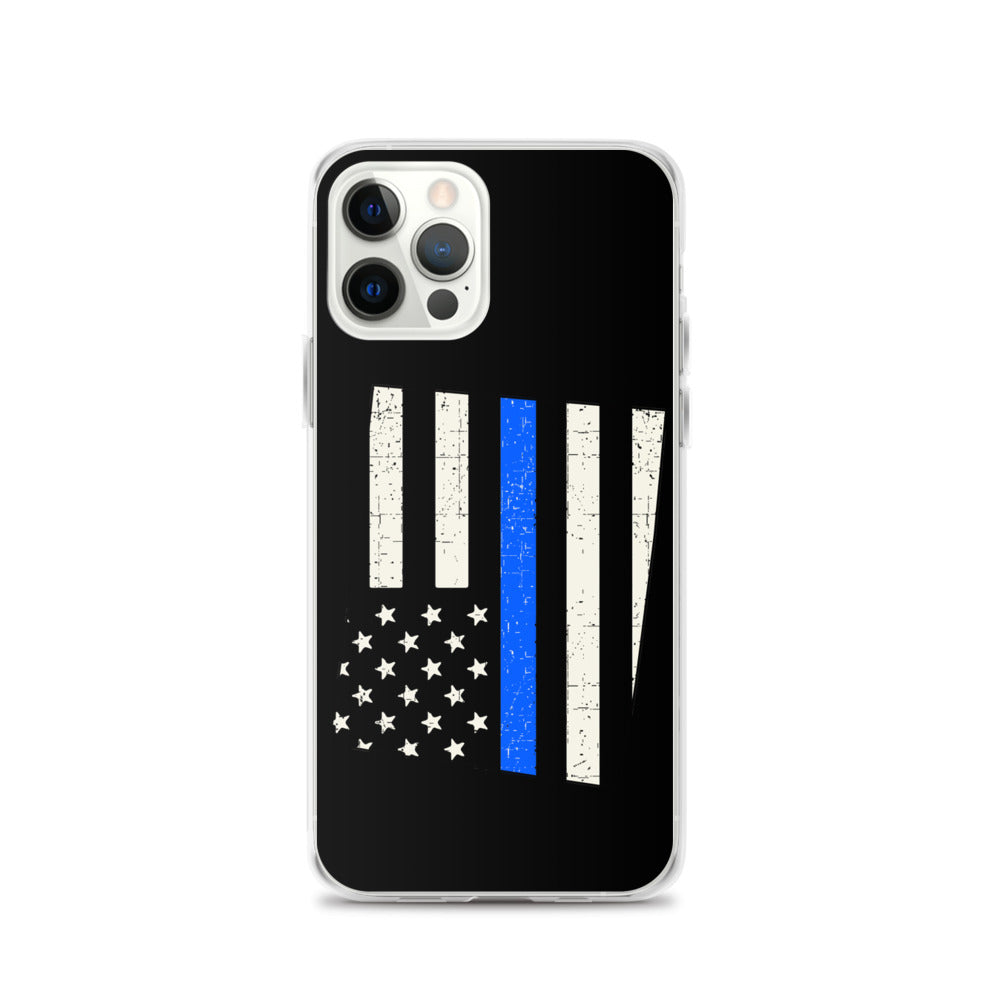 Wyoming Thin Blue Line iPhone Case