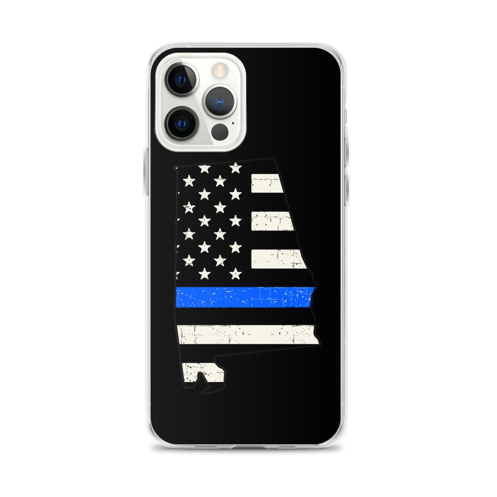 Alabama Thin Blue Line iPhone Case