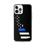 Delaware Thin Blue Line iPhone Case