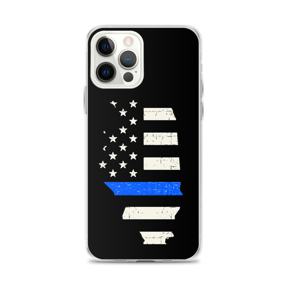 Illinois Thin Blue Line iPhone Case