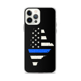 Maine Thin Blue Line iPhone Case