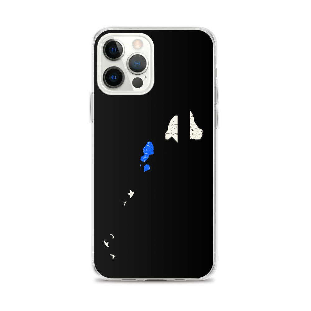 Hawaii Thin Blue Line iPhone Case