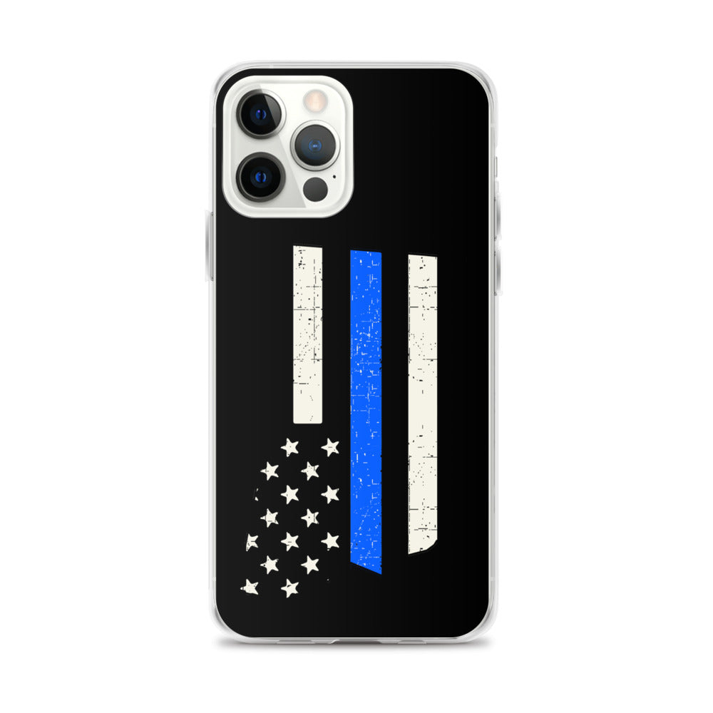 Montana Thin Blue Line iPhone Case