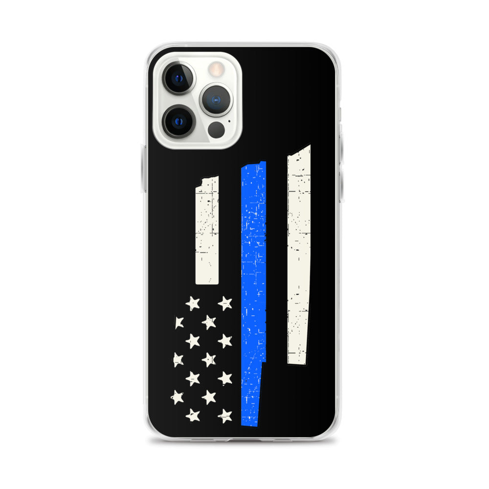 Nebraska Thin Blue Line iPhone Case