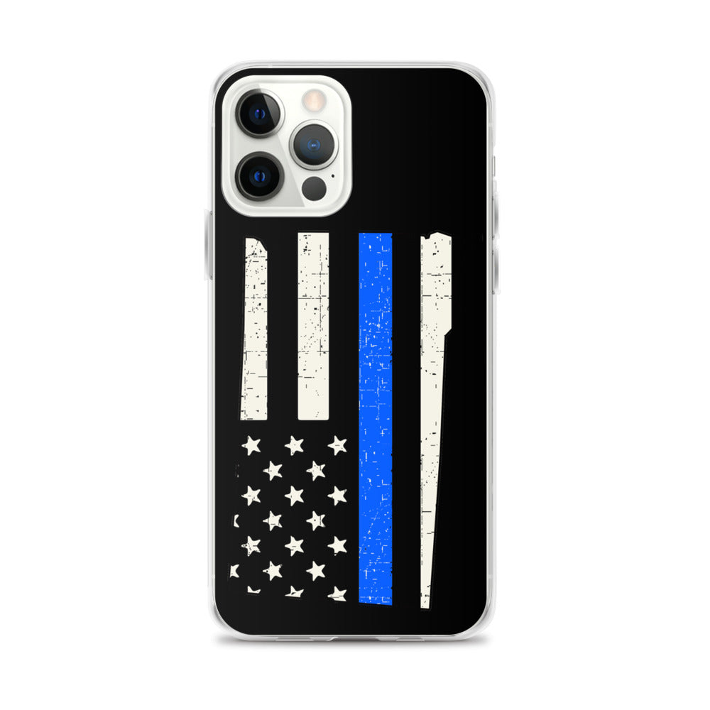 South Dakota Thin Blue Line iPhone Case