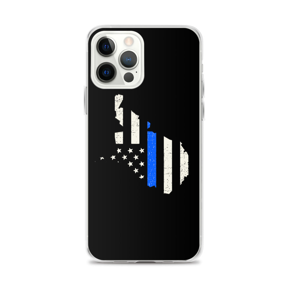 West Virginia Thin Blue Line iPhone Case