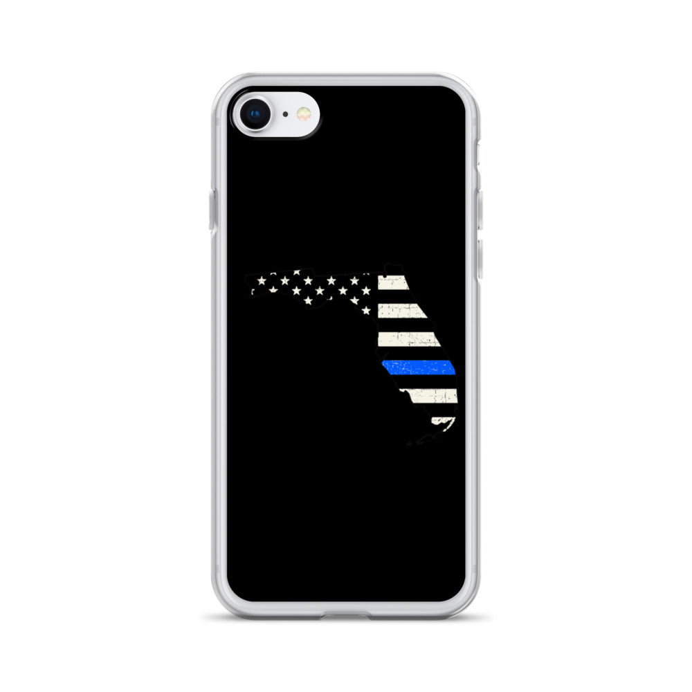 Florida State Thin Blue Line iPhone Case