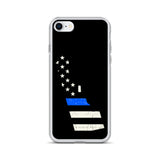 Delaware Thin Blue Line iPhone Case